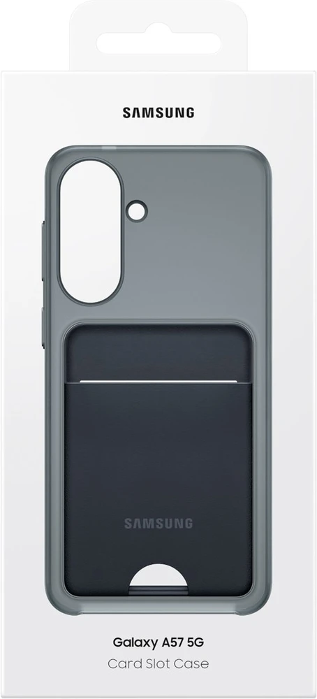 OA576TBE kortelės lizdo dėklas Samsung Galaxy A57, Juodas