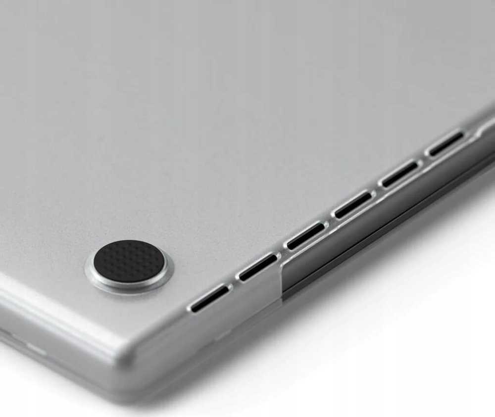 SATECHI Eco Hardshell dėklas, skirtas MacBook Pro 14 – skaidrus