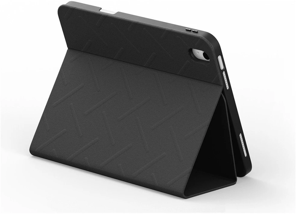 Dėklas Skinarma Juno skirtas Apple iPad 11" A16 (2025) / Apple iPad 10.9" 10 gen. (2022) juodos spalvos