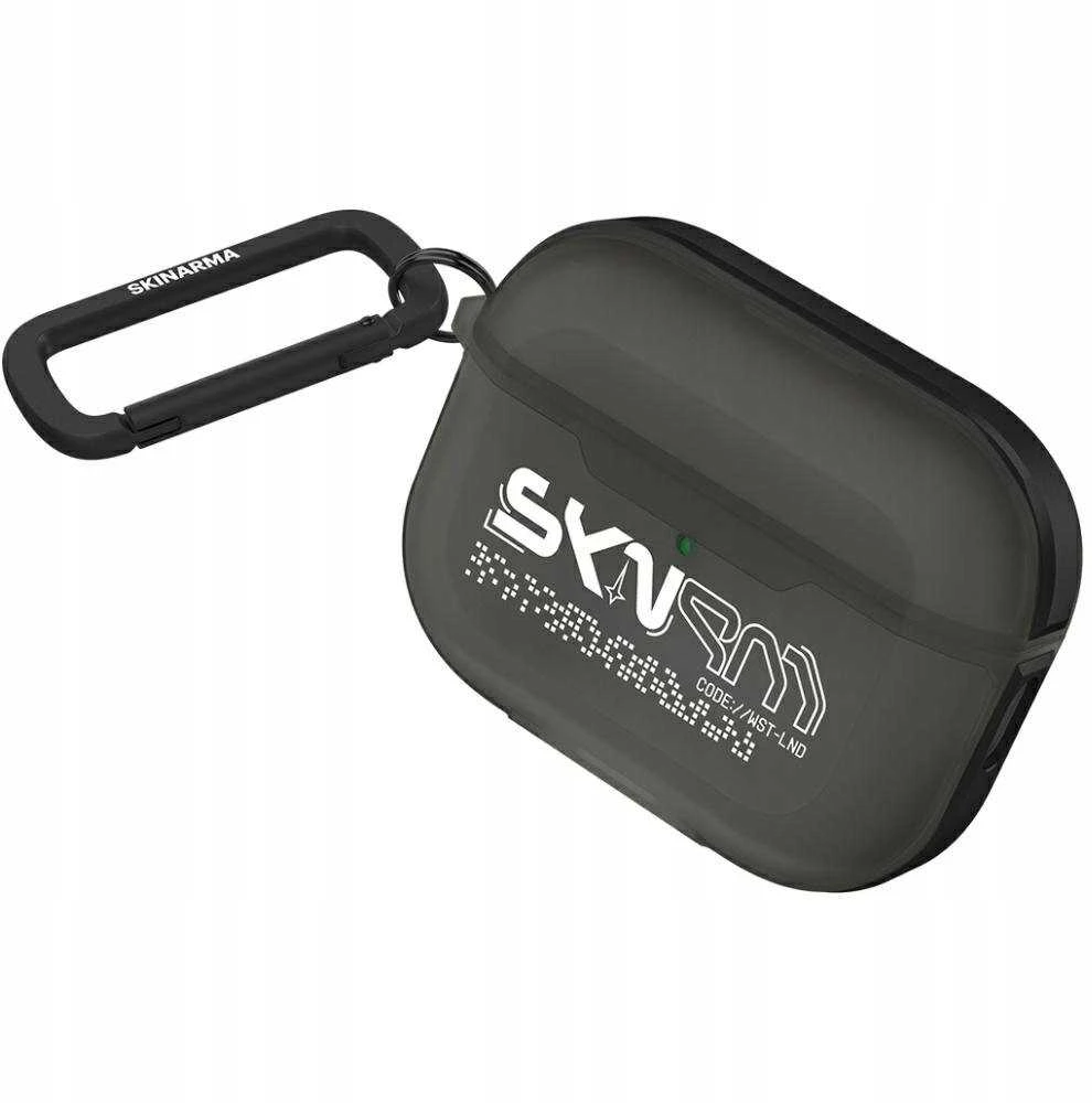 Dėklas Skinarma Kinzoku skirtas AirPods Pro 3 smoke