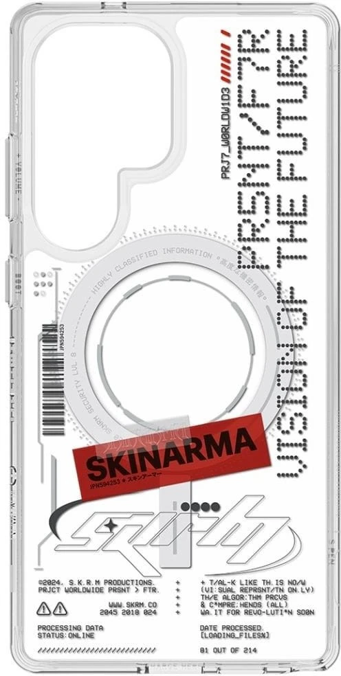 Dėklas Skinarma Orion MagSafe Samsung Galaxy S25 Ultra skaidrus