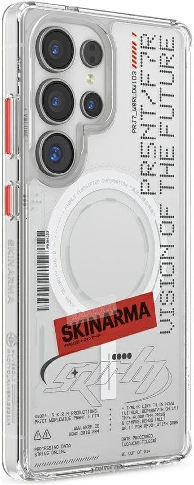 Dėklas Skinarma Orion MagSafe Samsung Galaxy S25 Ultra skaidrus