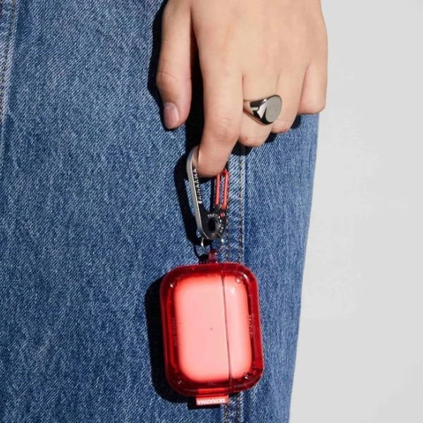 Dėklas Skinarma Saido skirtas AirPods Pro 2 dark mėlynas