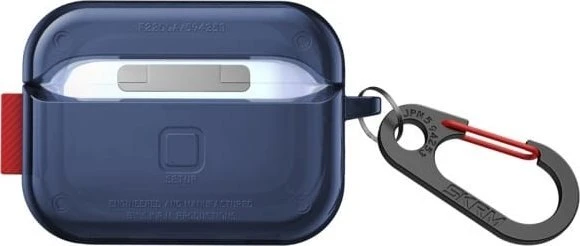 Dėklas Skinarma Saido skirtas AirPods Pro 2 dark mėlynas