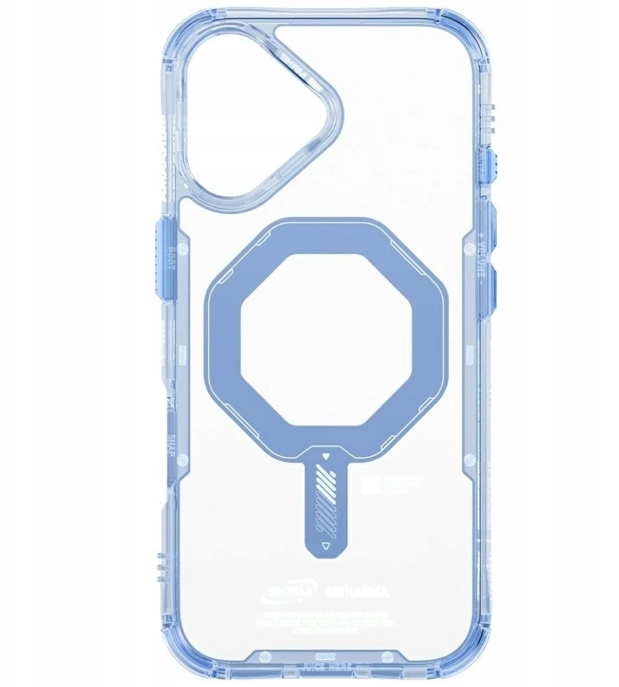 Skinarma Saido Dėklas Apple iPhone 17 Magnetic Charging Mėlyna