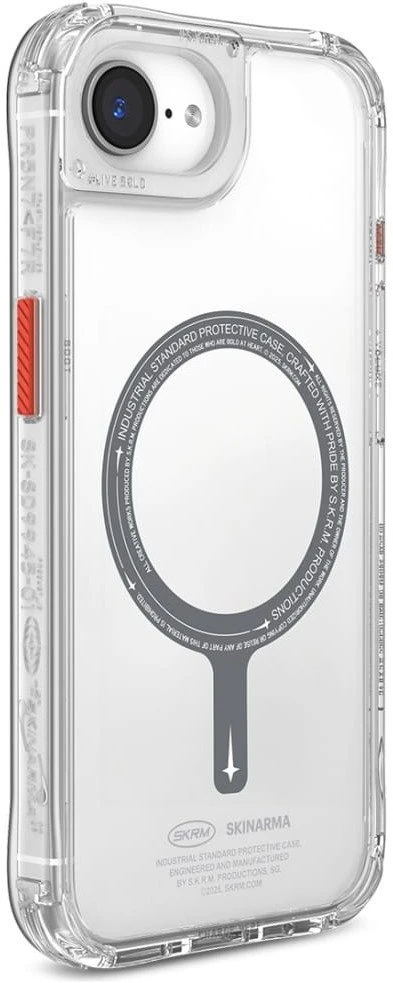 Dėklas Skinarma Saido MagSafe Apple iPhone 16e clear
