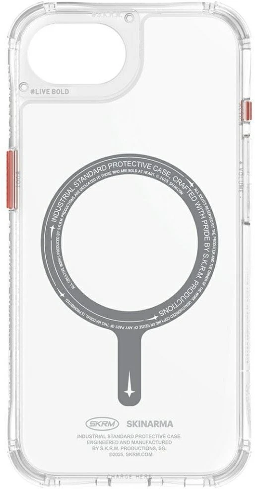 Dėklas Skinarma Saido MagSafe Apple iPhone 16e clear