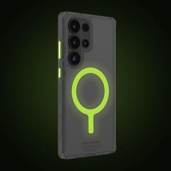Dėklas Skinarma Saido MagSafe Samsung Galaxy S25 Ultra niteglow