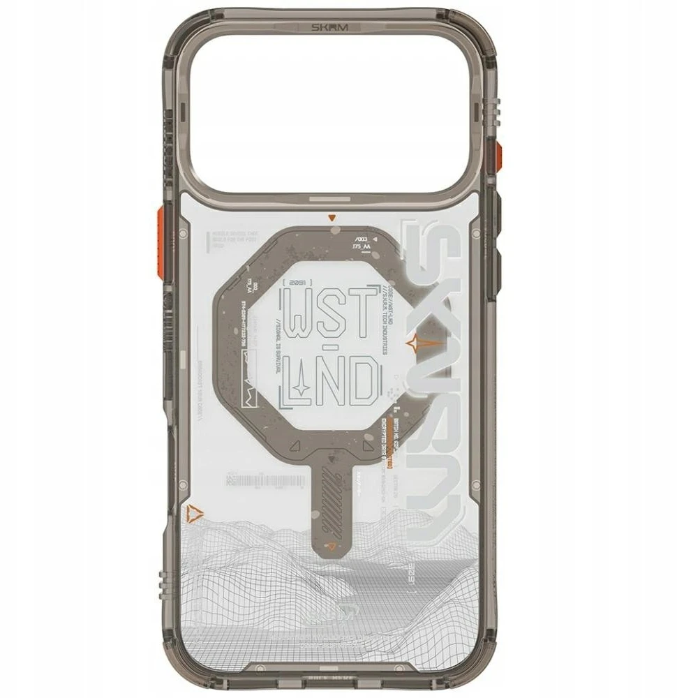 Skinarma Sonix dėklas skirtas Apple iPhone 17 Pro Max Magnetic Charging stone