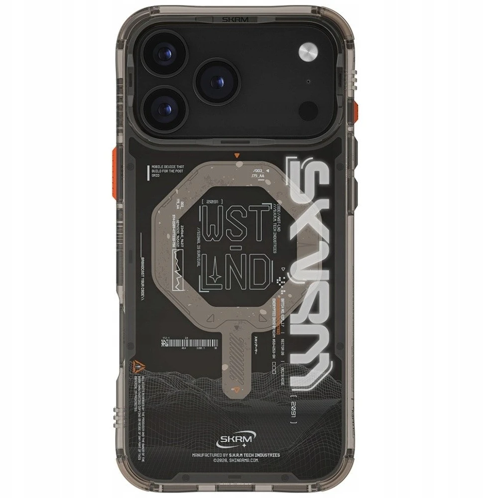 Skinarma Sonix dėklas skirtas Apple iPhone 17 Pro Max Magnetic Charging stone