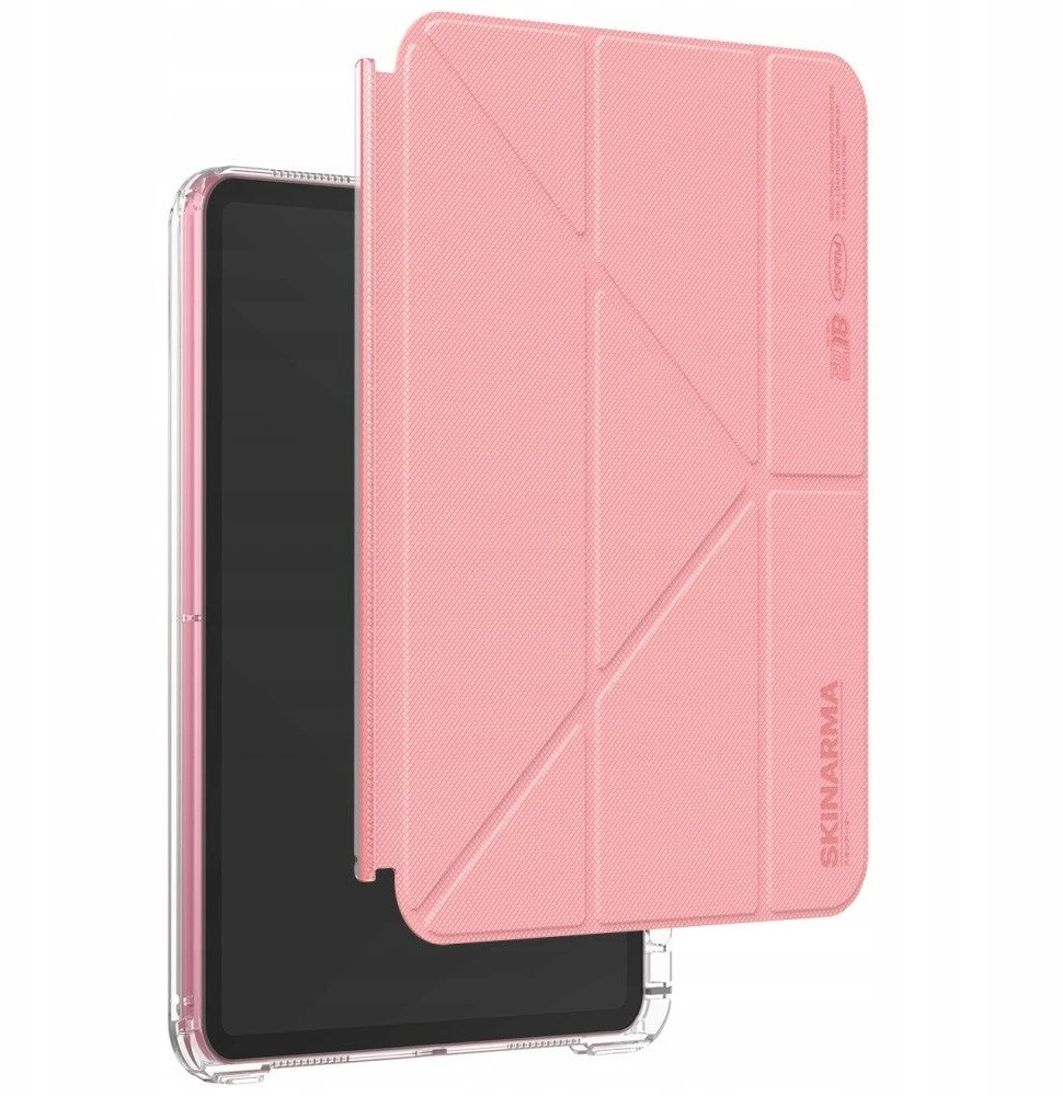 Dėklas Skinarma Zeta skirtas Apple iPad 11" A16 (2025) / iPad 10.9" 10 gen. (2022) rožinės spalvos