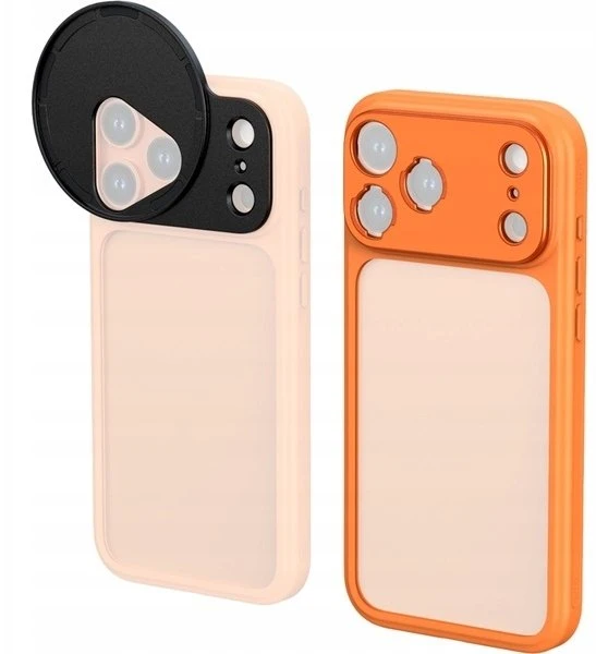 SmallRig Bumper Case for iPhone 17 Pro Max Lightweight Photography Oranžinis FilMov (5795)