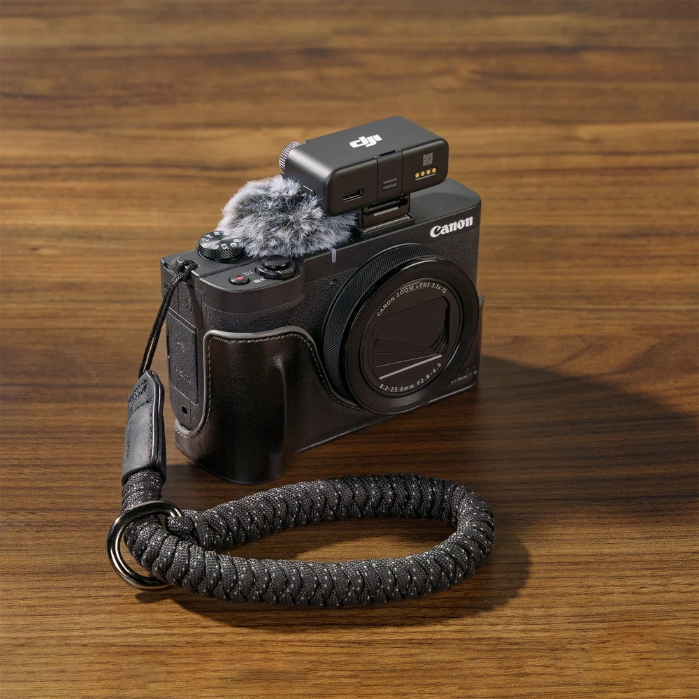 Dėklas SmallRig Leather Case Kit for Canon PowerShot V1 Juodas (5386)