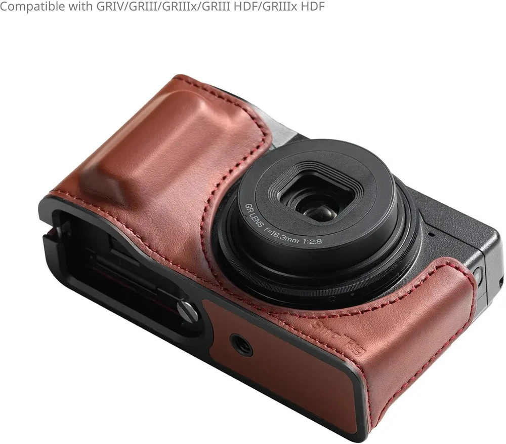 SmallRig odinio dėklo rinkinys, skirtas RICOH GR IV / GR III / GR IIIx / GR III HDF / GR IIIx HDF (Raudona) (5678)
