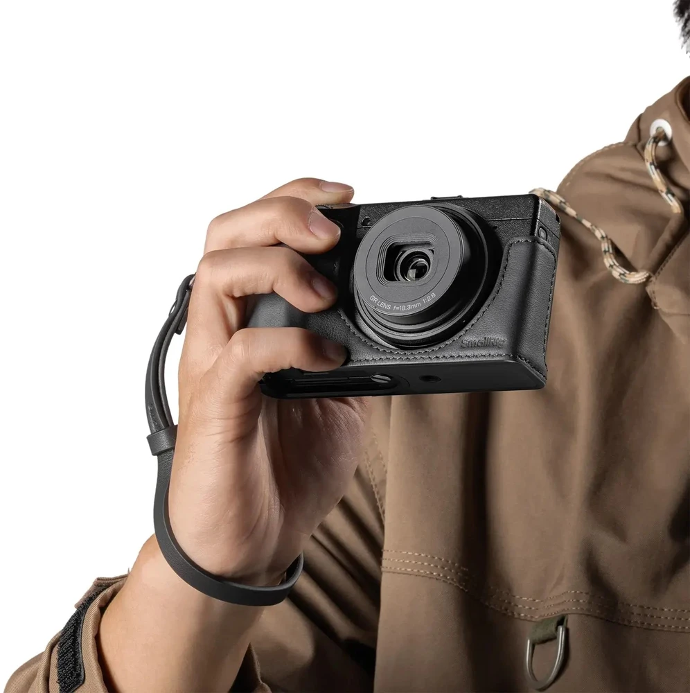 Dėklas SmallRig Leather Case Kit for RICOH GR IV / GR III / GR IIIx / GR III HDF / GR IIIx HDF (Juodas) (5676)