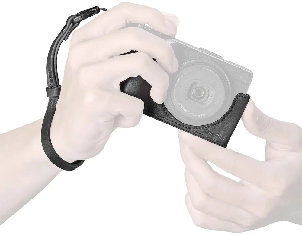 Dėklas SmallRig Leather Case Kit for RICOH GR IV / GR III / GR IIIx / GR III HDF / GR IIIx HDF (Juodas) (5676)