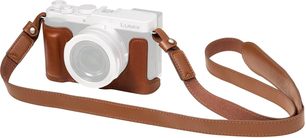 „SmallRig 6275“ odinio pusdėklo rinkinys, skirtas „Panasonic LUMIX L10“, rudas