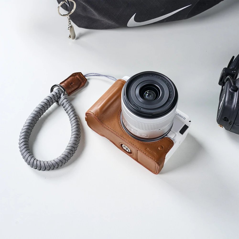 Dėklas SmallRig Leather Half Case Kit for Canon EOS R50 V Brown (5432)