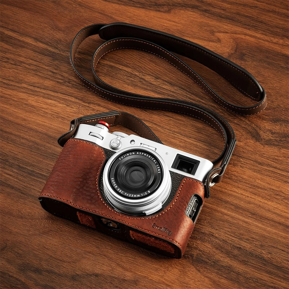 SmallRig 4699 odinis pusinio dėklo rinkinys FUJIFILM X100VI (ruda)