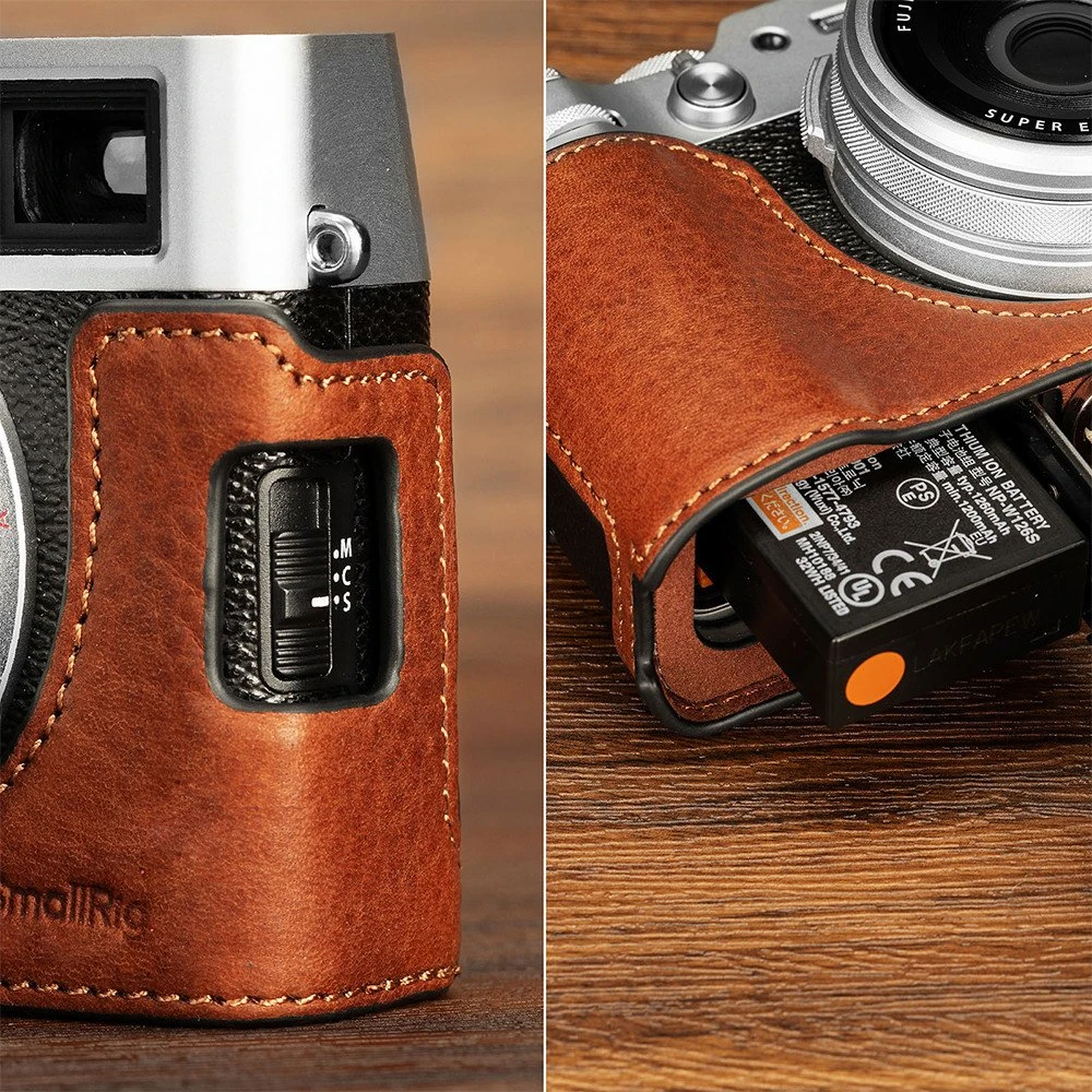 SmallRig 4699 odinis pusinio dėklo rinkinys FUJIFILM X100VI (ruda)