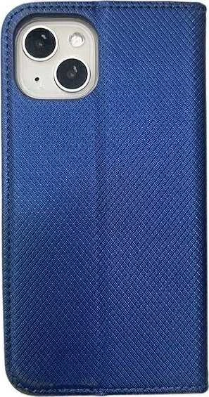 Dėklas Smart Magnet book Apple iPhone 14 / 13 6.1″ mėlynos spalvos