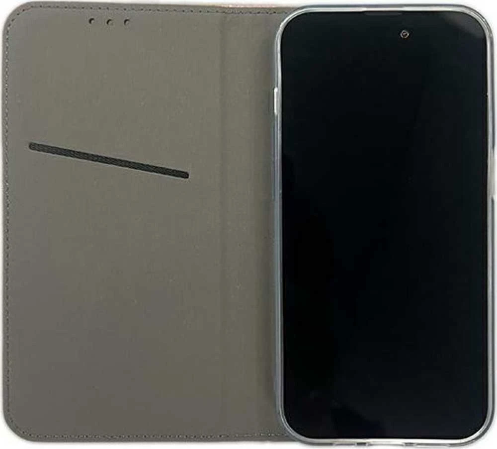 Dėklas Smart Magnet book Realme 13 Pro rožinio aukso spalvos