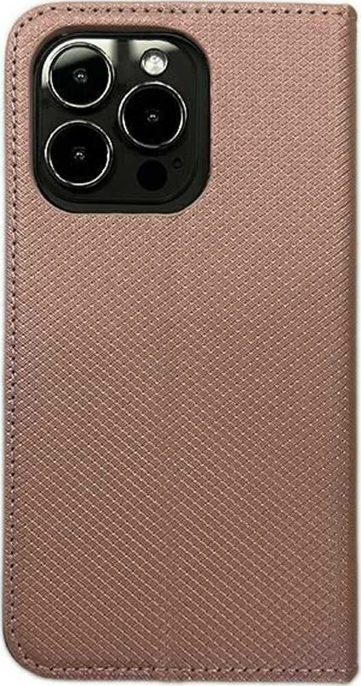 Dėklas Smart Magnet book Xiaomi 14T rožinio aukso spalvos