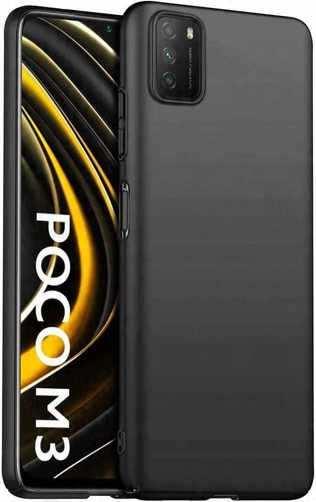 Hurtel Soft TPU dėklas skirtas Xiaomi Poco M3, juodas