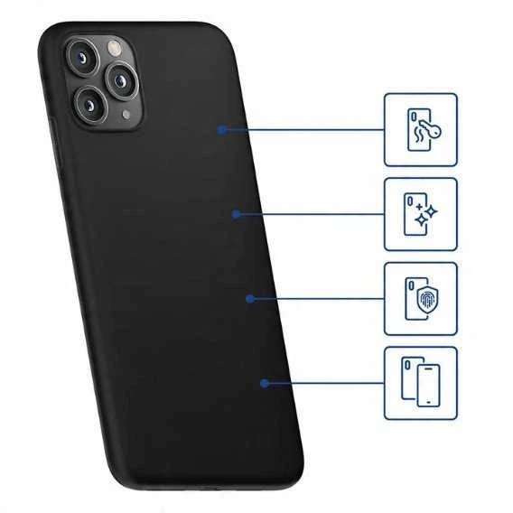 Hurtel Soft TPU dėklas skirtas Xiaomi Poco M3, juodas