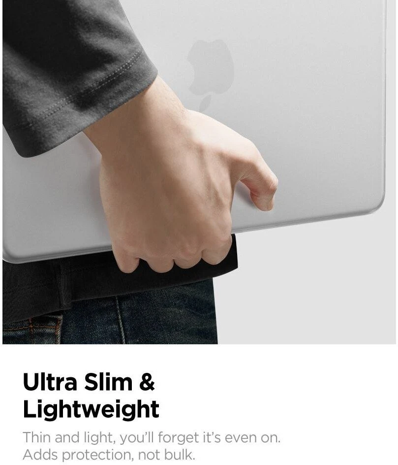 „SPIGEN AIRSKIN“ „Macbook Neo 13“ 2026 m. „Frost Clear“