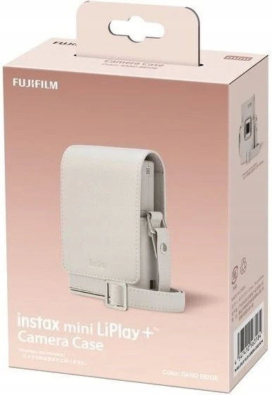 Fujifilm DĖKLAS instax mini LiPlay+ Case - Sand rusvai gelsvas