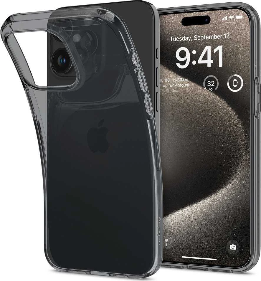 Dėklas Spigen Crystal Flex, kosminis kristalas - iPhone 15 Pro Max