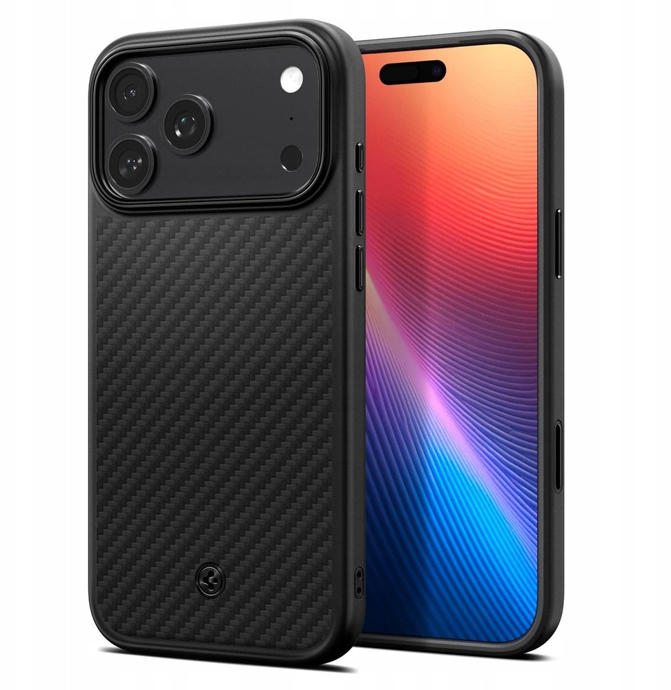 „Spigen Enzo Aramid“ „T“ „MagSafe“ dėklas, skirtas „iPhone 17 Pro Max“ – pirkite