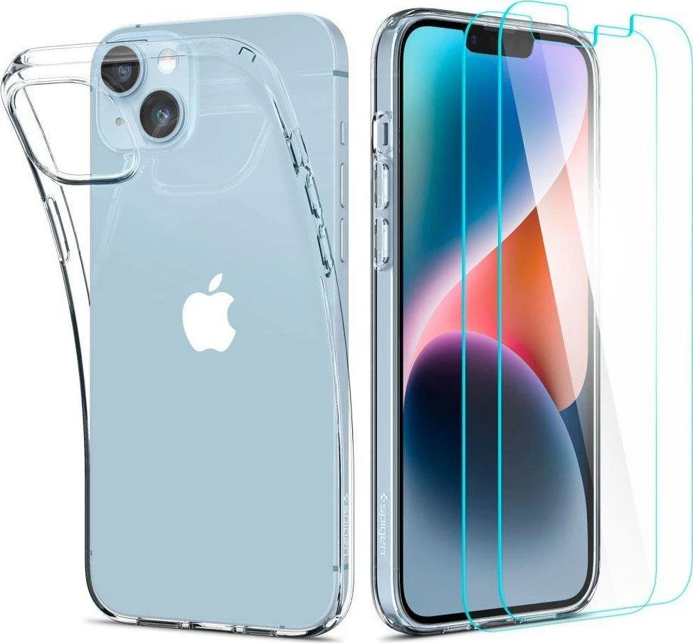 Spigen Crystal pack Apple iPhone 14 Plus Crystal dėklas telefonui skaidrus