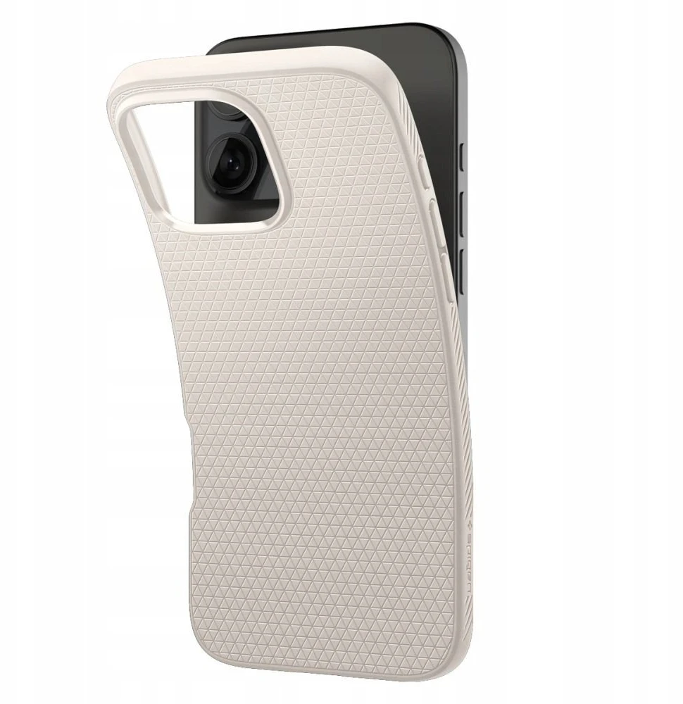 Spigen Liquid Air dėklas skirtas Apple iPhone 17 Pro – titanium