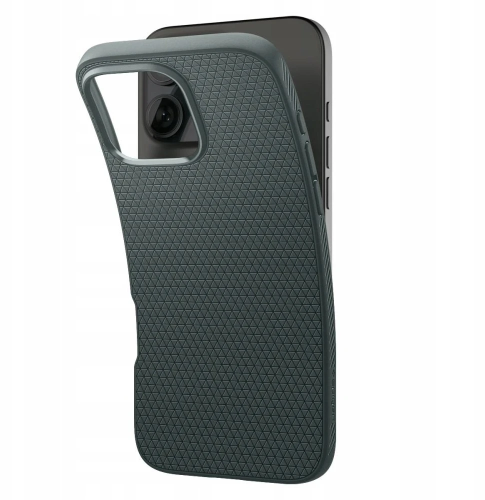 Spigen Liquid Air dėklas skirtas Apple iPhone 17 [Pro] – žalios spalvos
