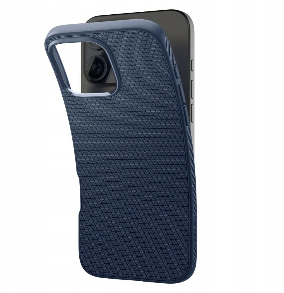 „Spigen Liquid Air“ dėklas, skirtas „iPhone 17 Pro Max“ - Mėlyna