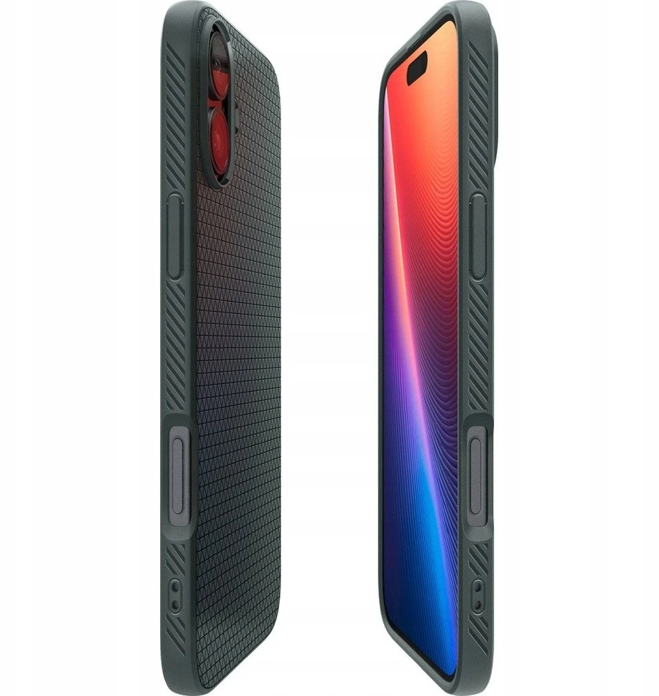 SPIGEN dėklas LIQUID AIR iPhone 17 abbys žalias