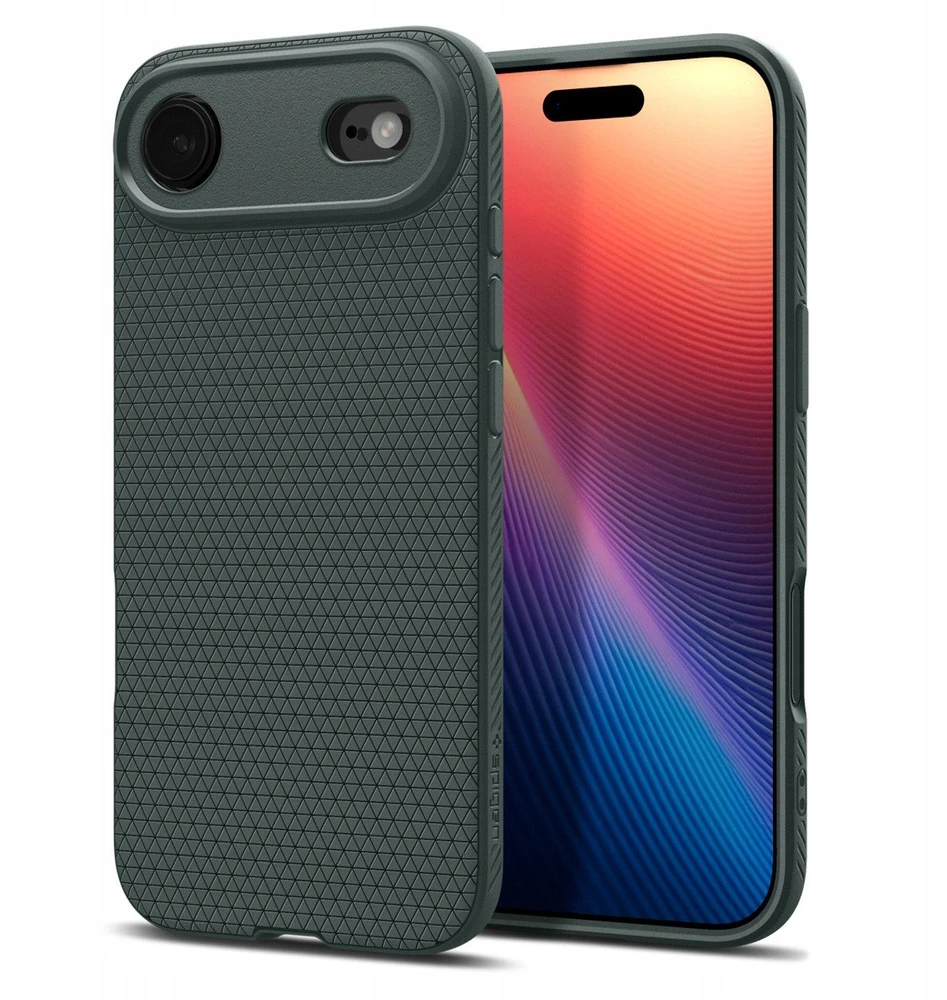 „Spigen Liquid Air“ dėklas, skirtas „iPhone 17 Air“ - Žalias
