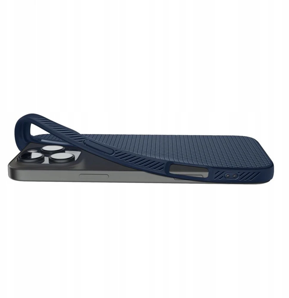 „Spigen Liquid Air“ dėklas, skirtas „iPhone 17 Pro“ - Mėlyna