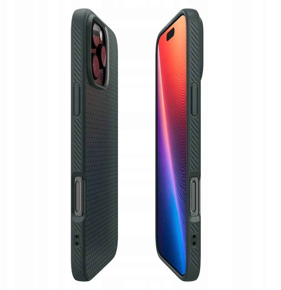 Spigen Liquid Air dėklas skirtas Apple iPhone 17 [Pro] – žalios spalvos