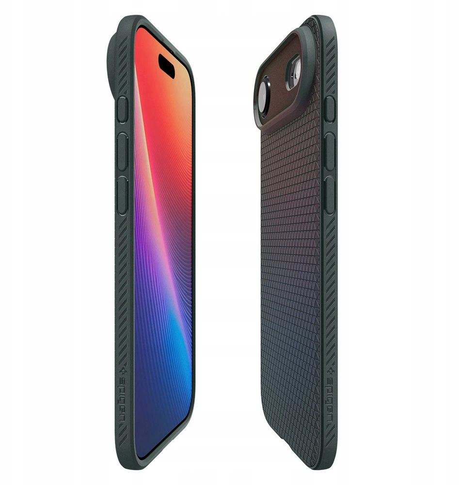 „Spigen Liquid Air“ dėklas, skirtas „iPhone 17 Air“ - Žalias