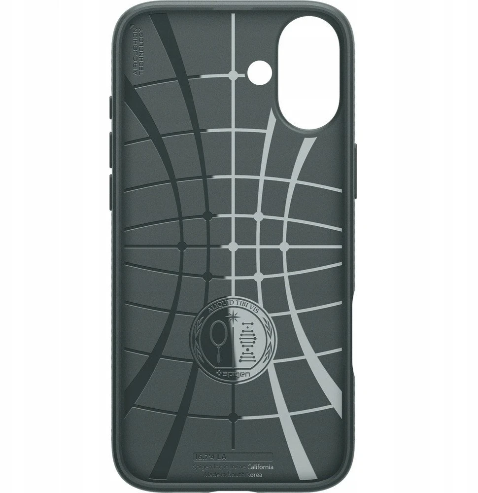 SPIGEN dėklas LIQUID AIR iPhone 17 abbys žalias
