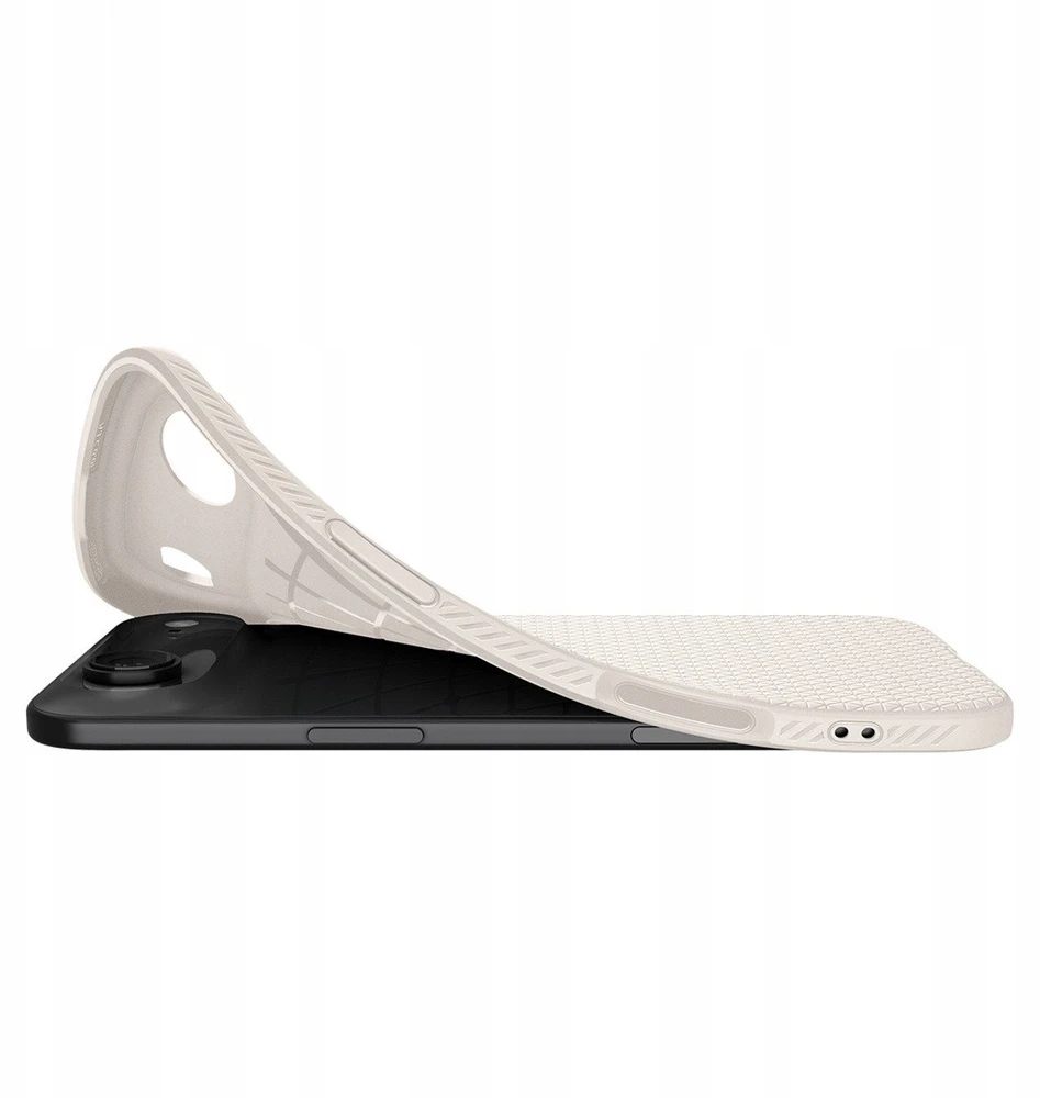 „Spigen Liquid Air“ dėklas, skirtas „iPhone 17 Air“ – titano spalvos