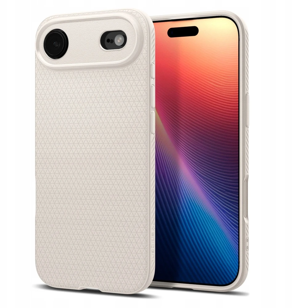 „Spigen Liquid Air“ dėklas, skirtas „iPhone 17 Air“ – titano spalvos