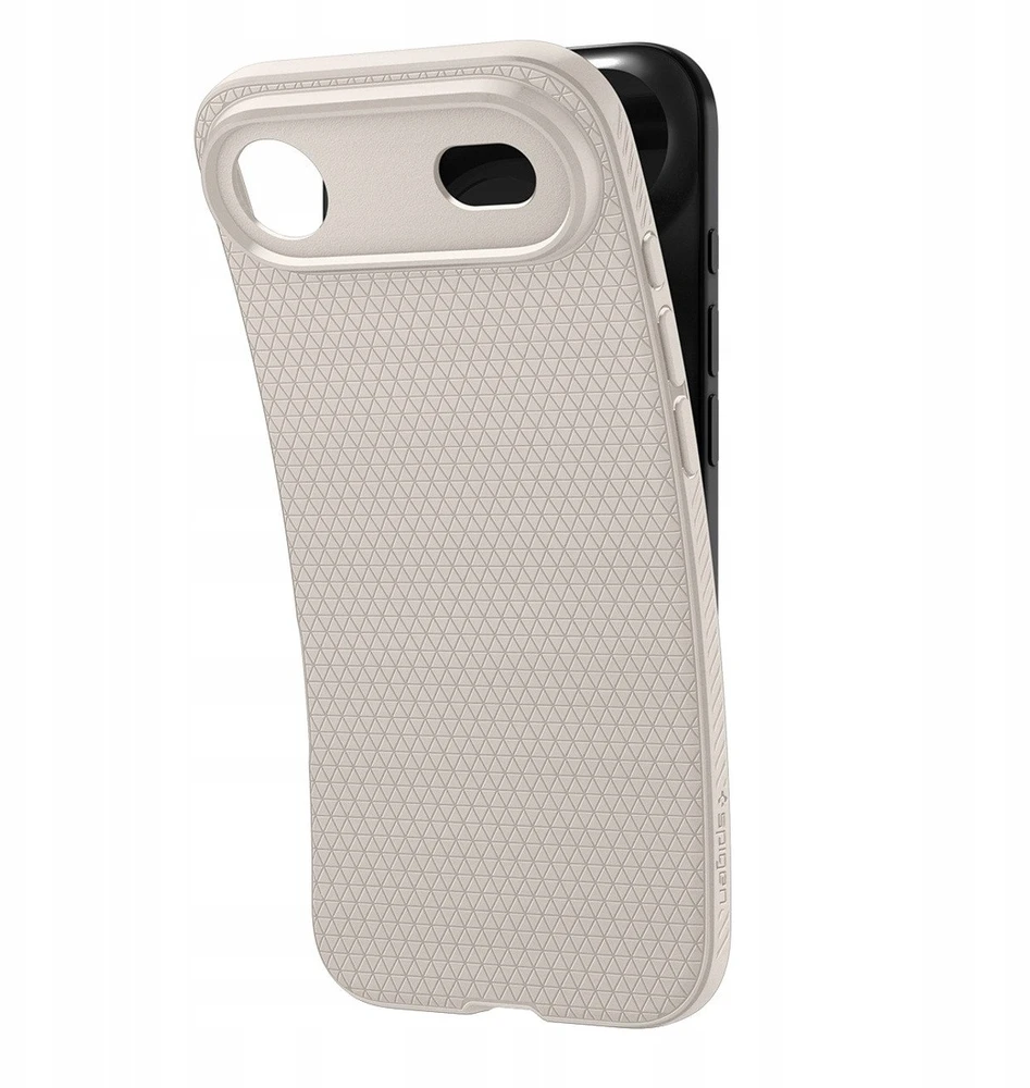 „Spigen Liquid Air“ dėklas, skirtas „iPhone 17 Air“ – titano spalvos