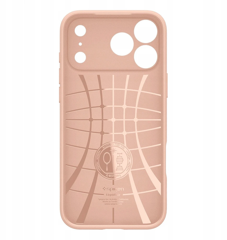 Dėklas Spigen Liquid Air Case for iPhone 17 Pro Max - Titanium Rožinė