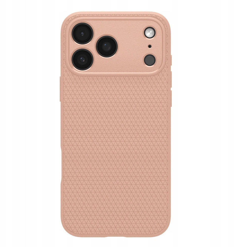Dėklas Spigen Liquid Air Case for iPhone 17 Pro Max - Titanium Rožinė