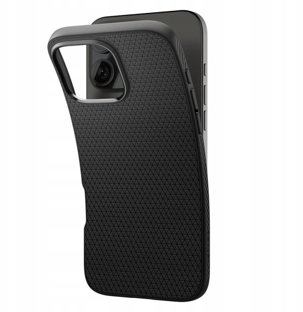 Dėklas Spigen Liquid Air Case for iPhone 17 Pro Max - Matte Juodas