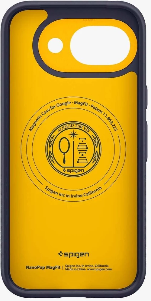 Dėklas „Spigen Nano Pop MagSafe“, mėlynių ir tamsiai mėlynas – „Google Pixel 10a“